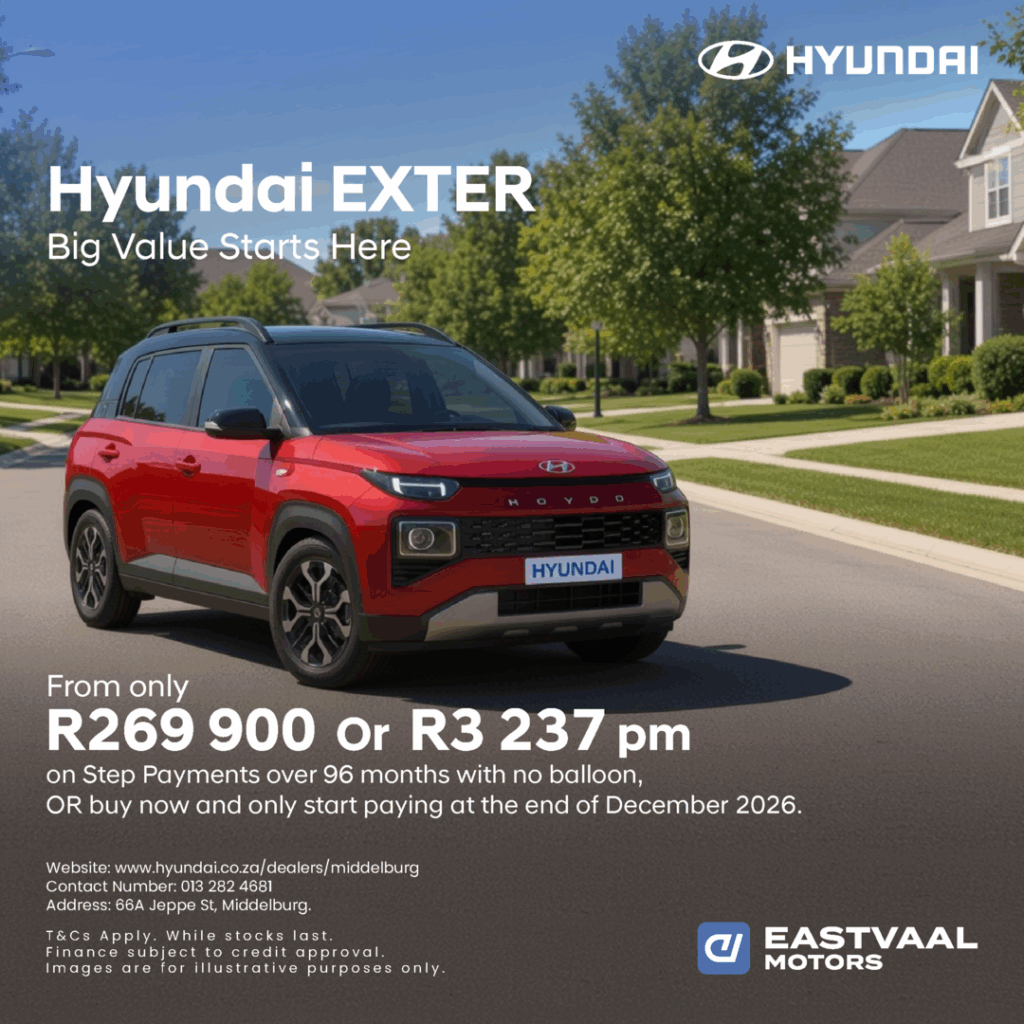 Hyundai Exter from Eastvaal Motors