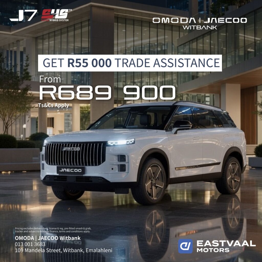 Jaecoo J7 SHS Trade-In Assistance Special from Eastvaal Motors