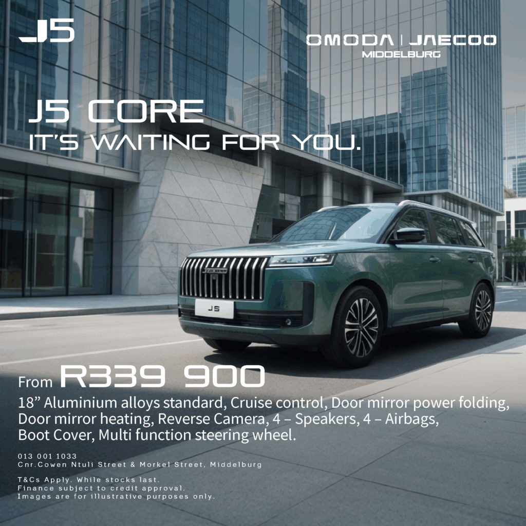 Jaecoo J5 Core from Eastvaal Motors
