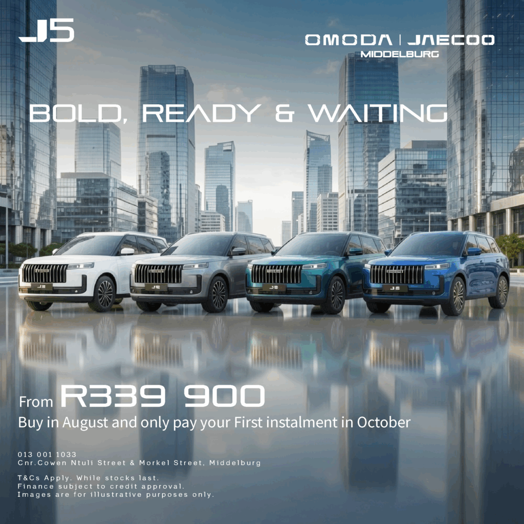 Jaecoo J5 from Eastvaal Motors