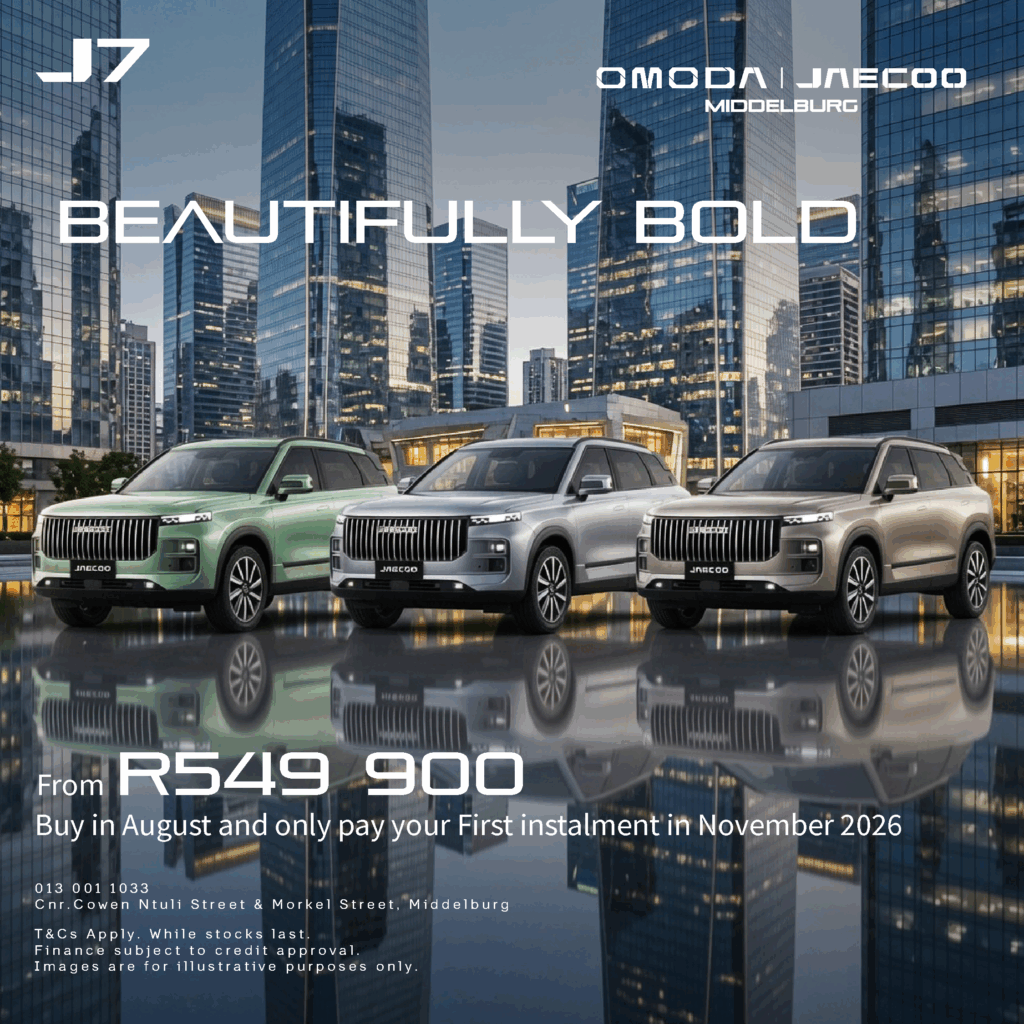 Jaecoo J7 from Eastvaal Motors