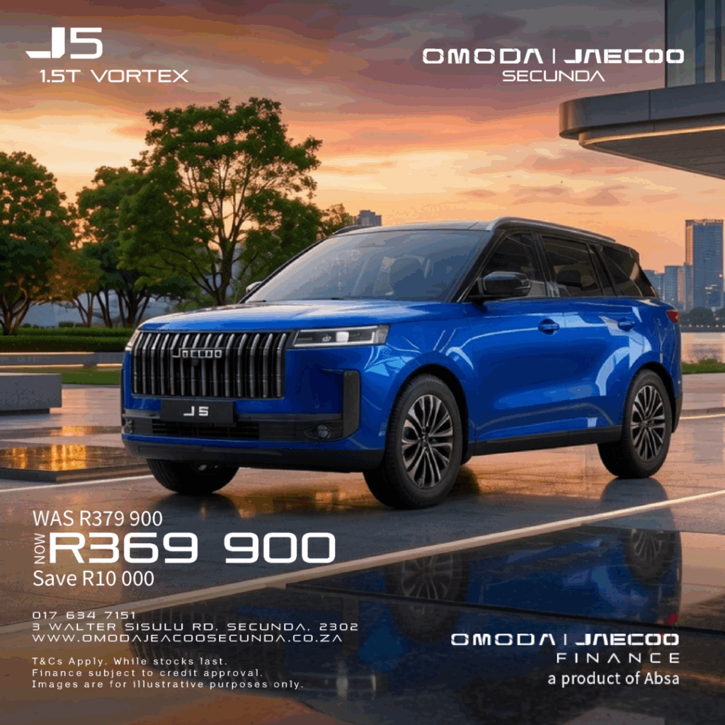 Jaecoo J5 1.5T Vortex from Eastvaal Motors