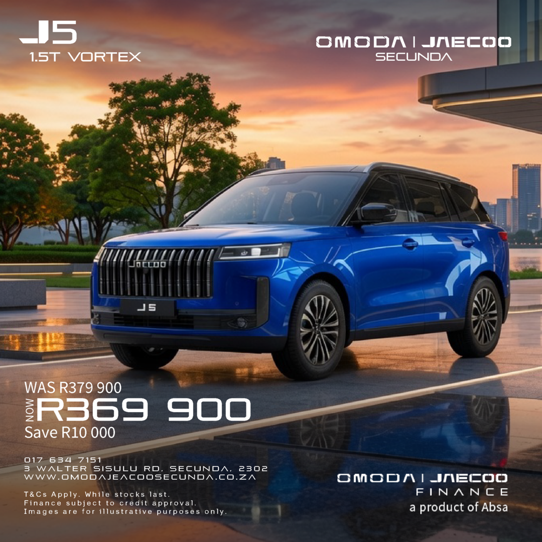 Jaecoo J5 1.5T Vortex from OMODA JAECOO Secunda