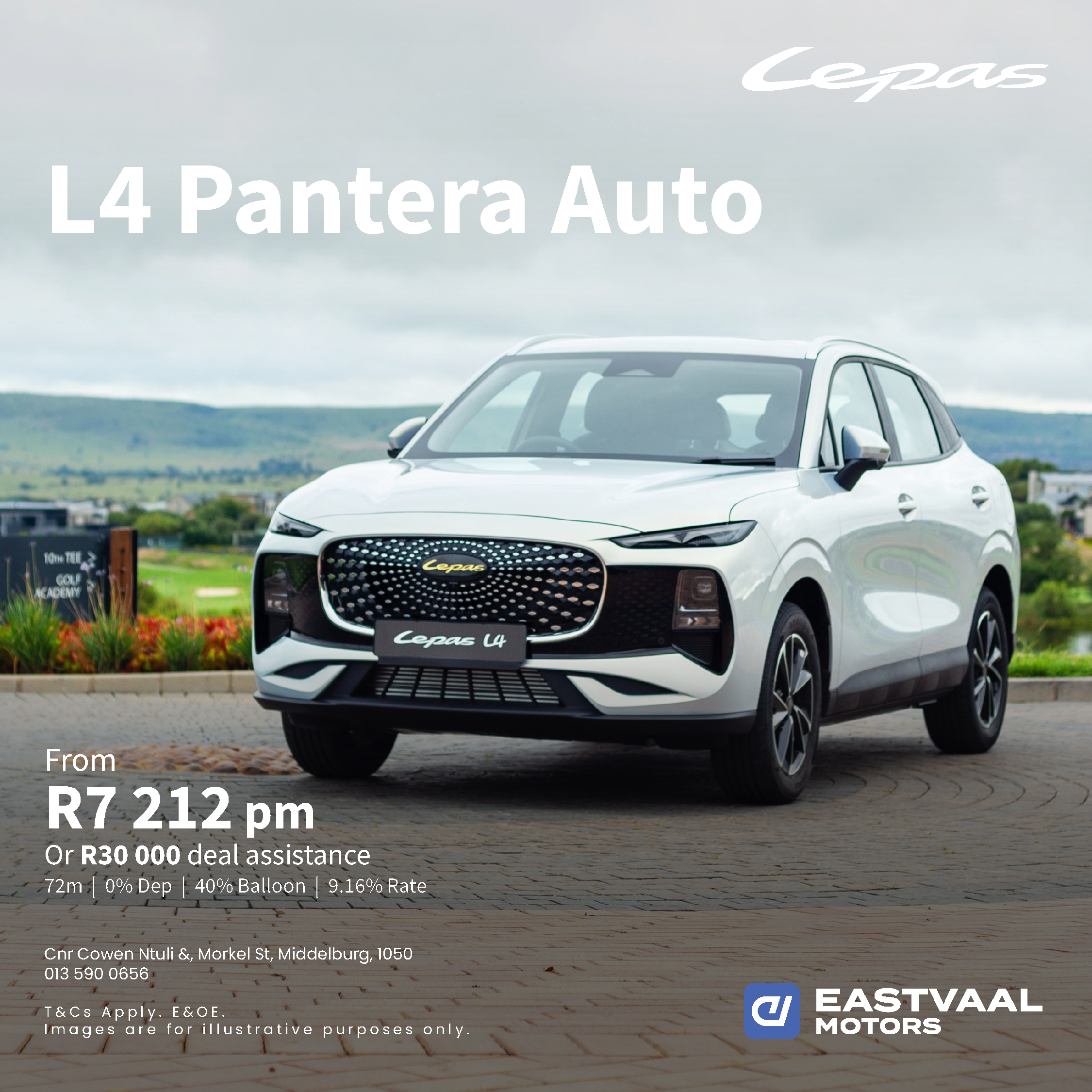 Lepas L4 Pantera Auto from ​Eastvaal Middelburg Lepas