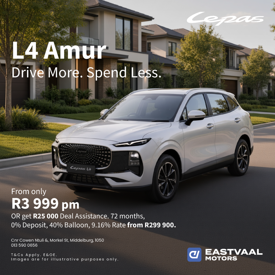 Lepas L4 Amur from ​Eastvaal Middelburg Lepas