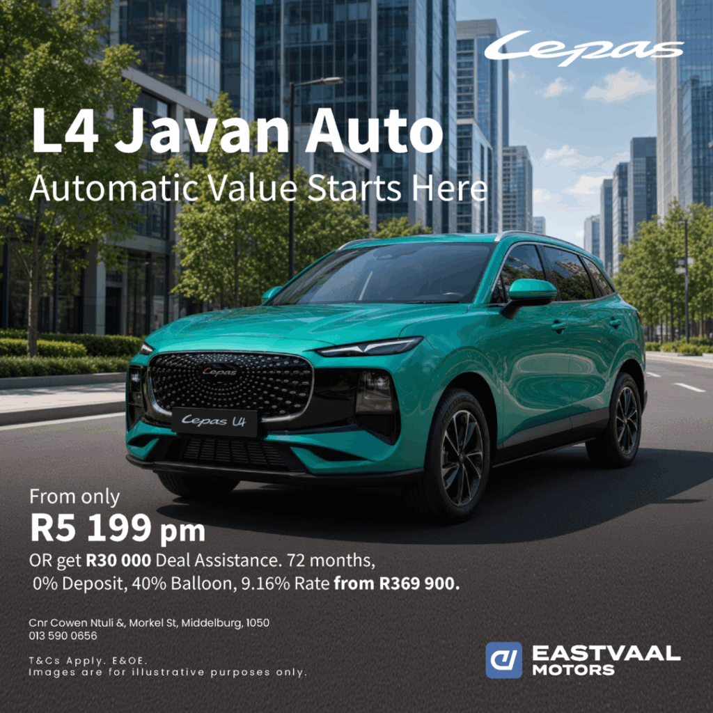 Lepas L4 Javan Auto from Eastvaal Motors