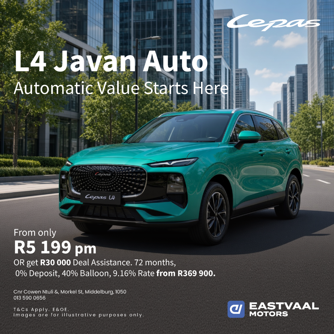 Lepas L4 Javan Auto from ​Eastvaal Middelburg Lepas