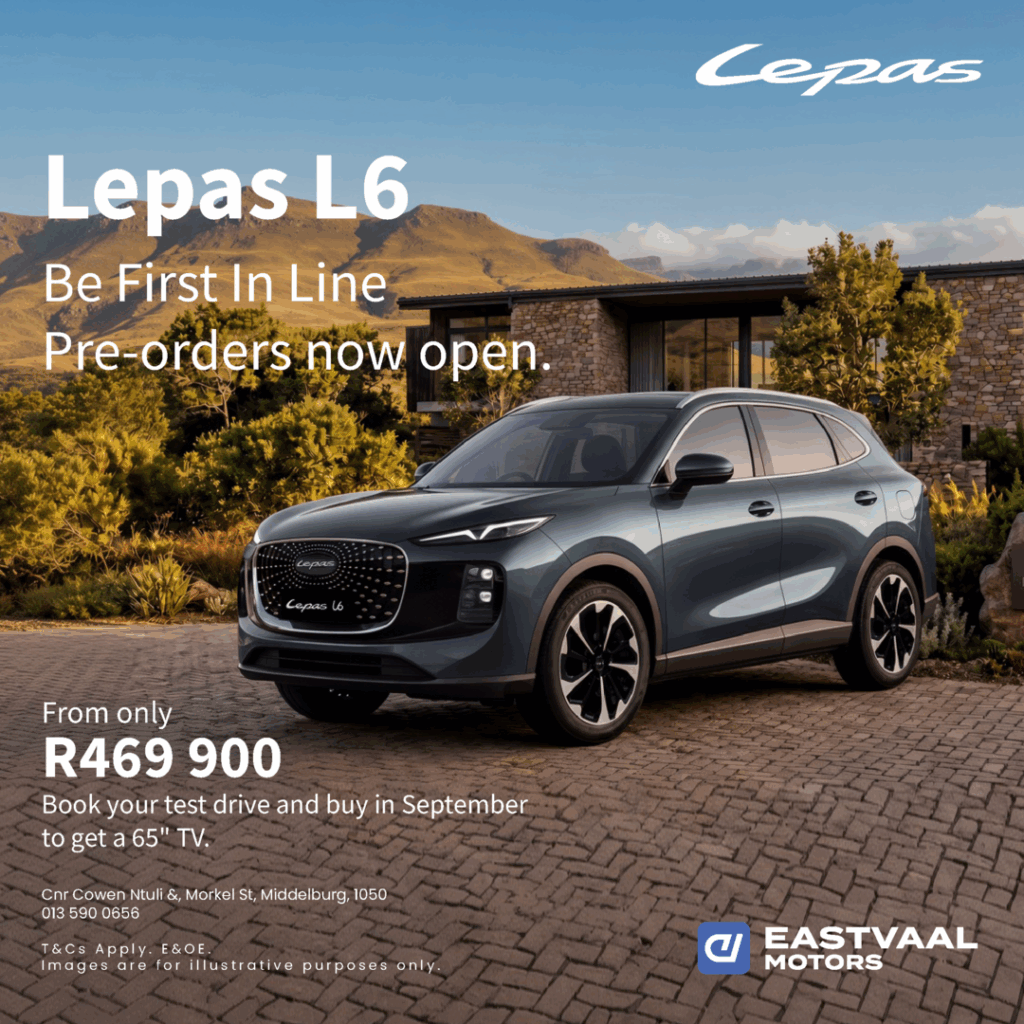 Lepas L6 from Eastvaal Motors