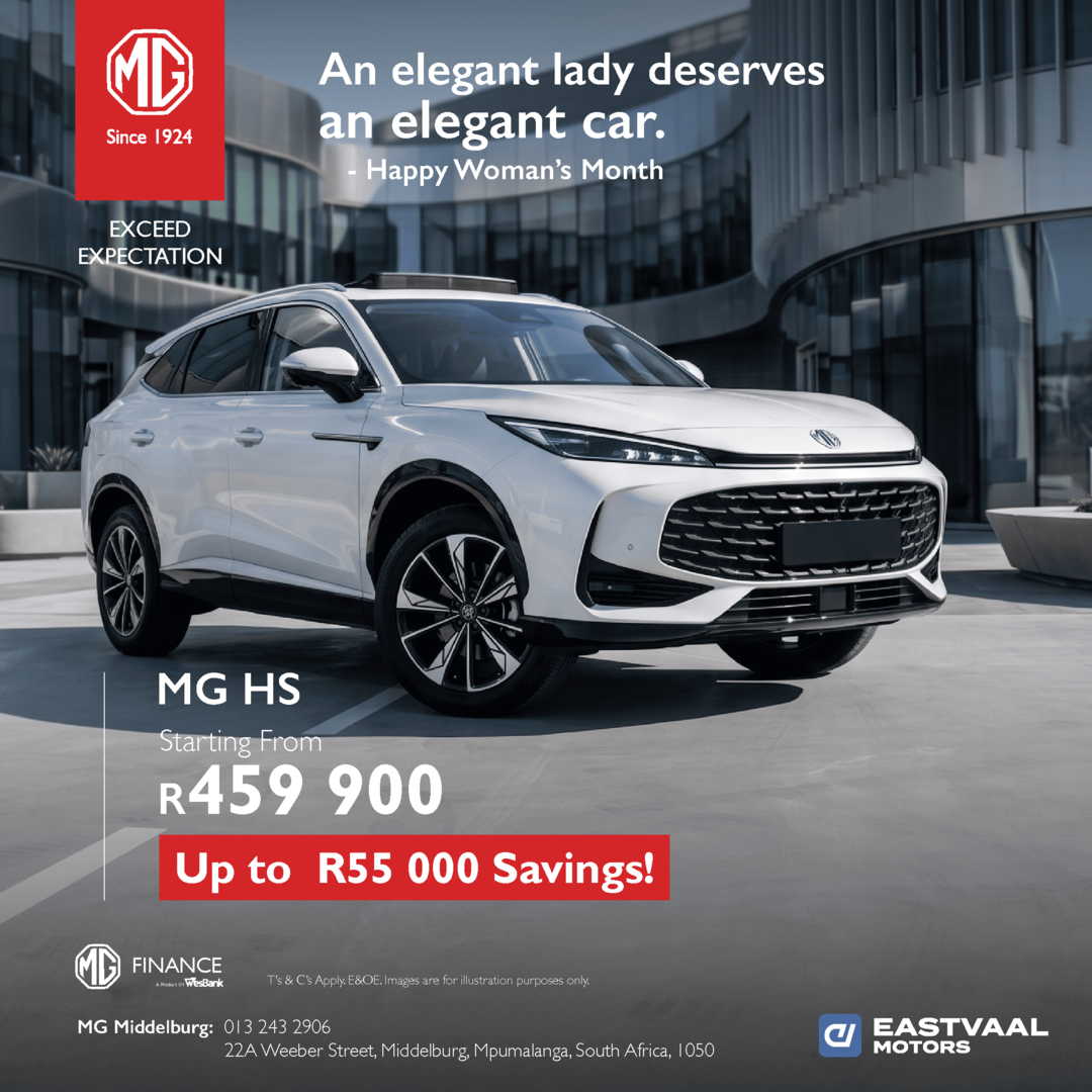 MG HS from Eastvaal Middelburg MG