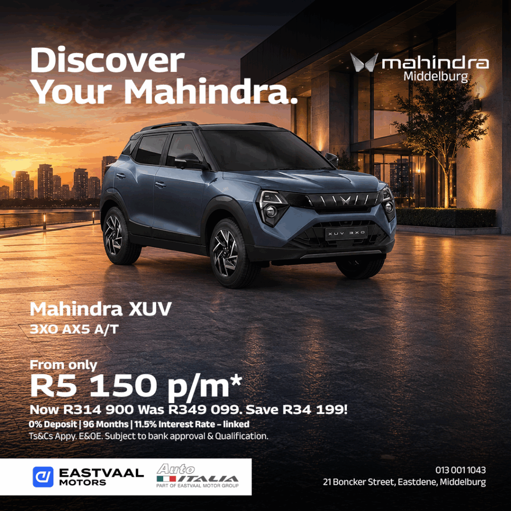 Mahindra XUV 3XO AX5 A/T from Eastvaal Motors