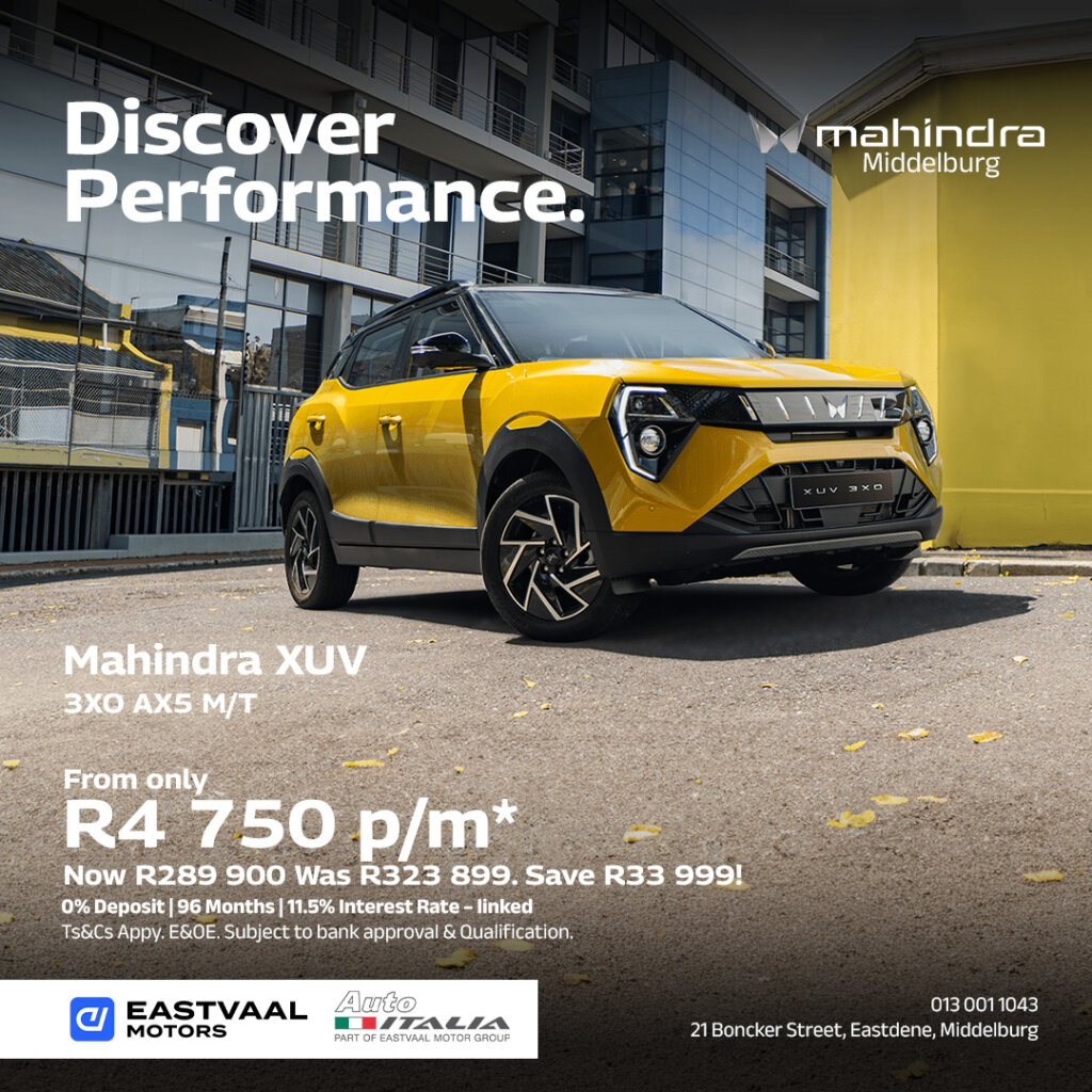 Mahindra XUX 3XO AX5 M/T from Eastvaal Motors