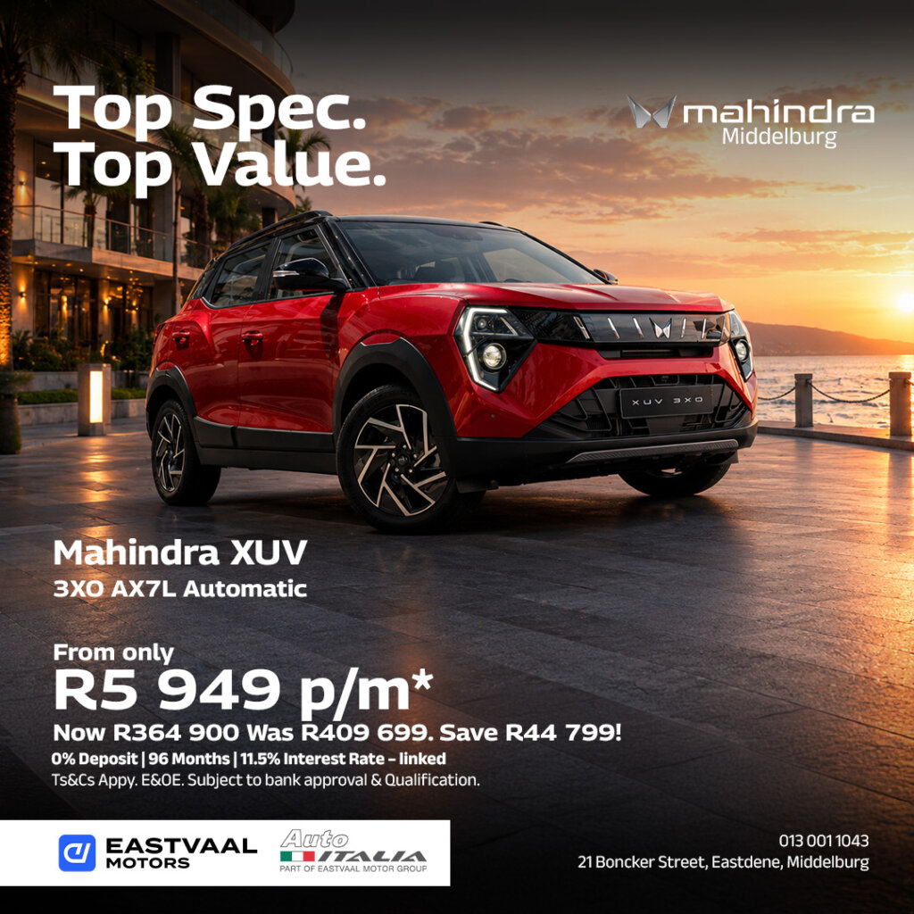 Mahindra XUV 3XO AX7L Automatic from Eastvaal Motors