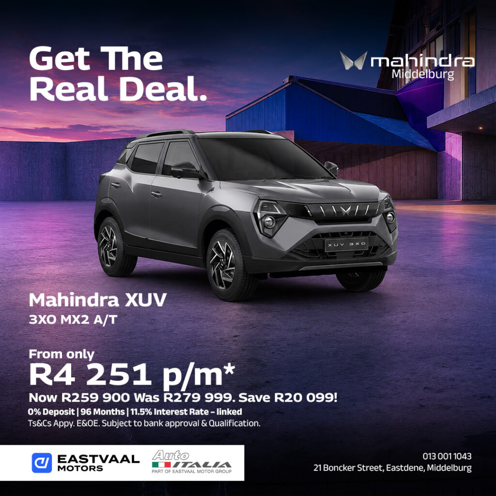 Mahindra XUV 3XO MX2 A/T from Eastvaal Motors