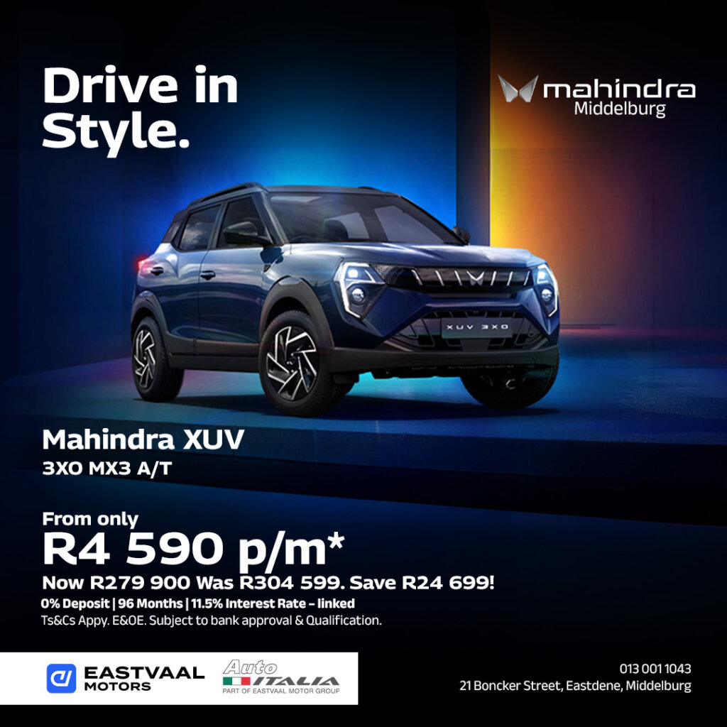 Mahindra XUV 3XO MX3 A/T from Eastvaal Motors