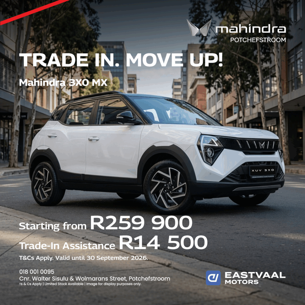 Mahindra 3X0 MX from Eastvaal Motors