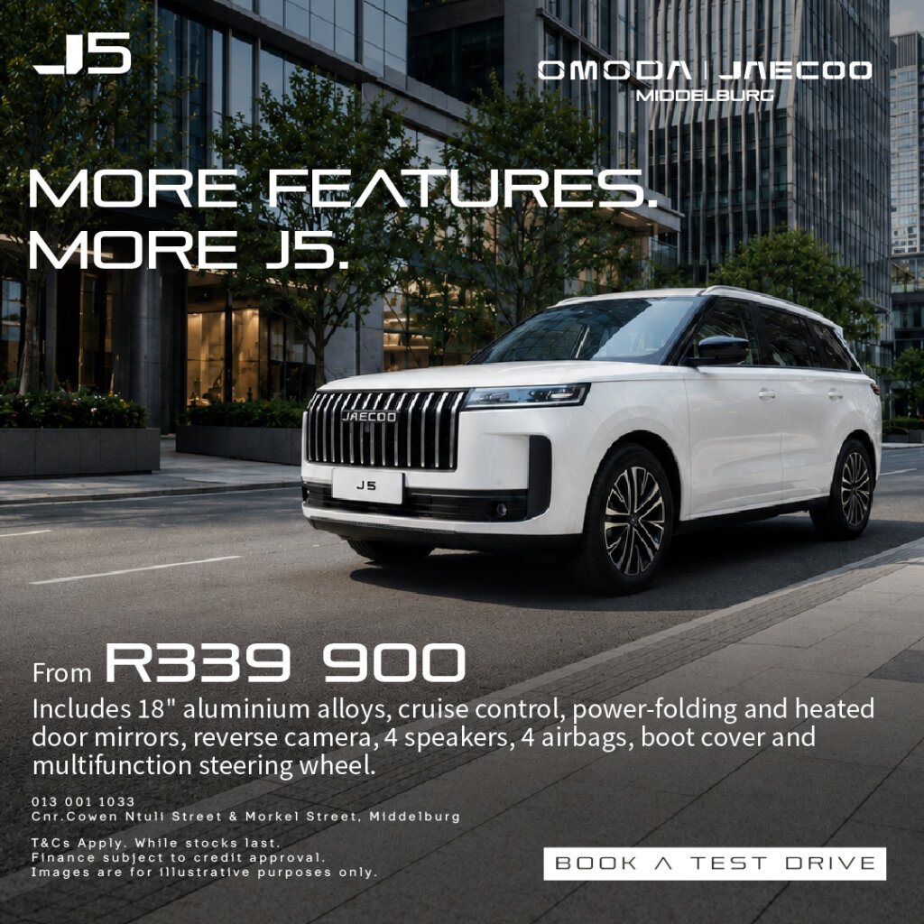 Jaecoo J5 Core from Eastvaal Motors