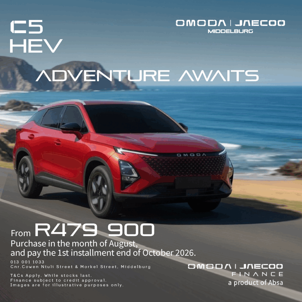 Omoda C5 HEV from Eastvaal Motors