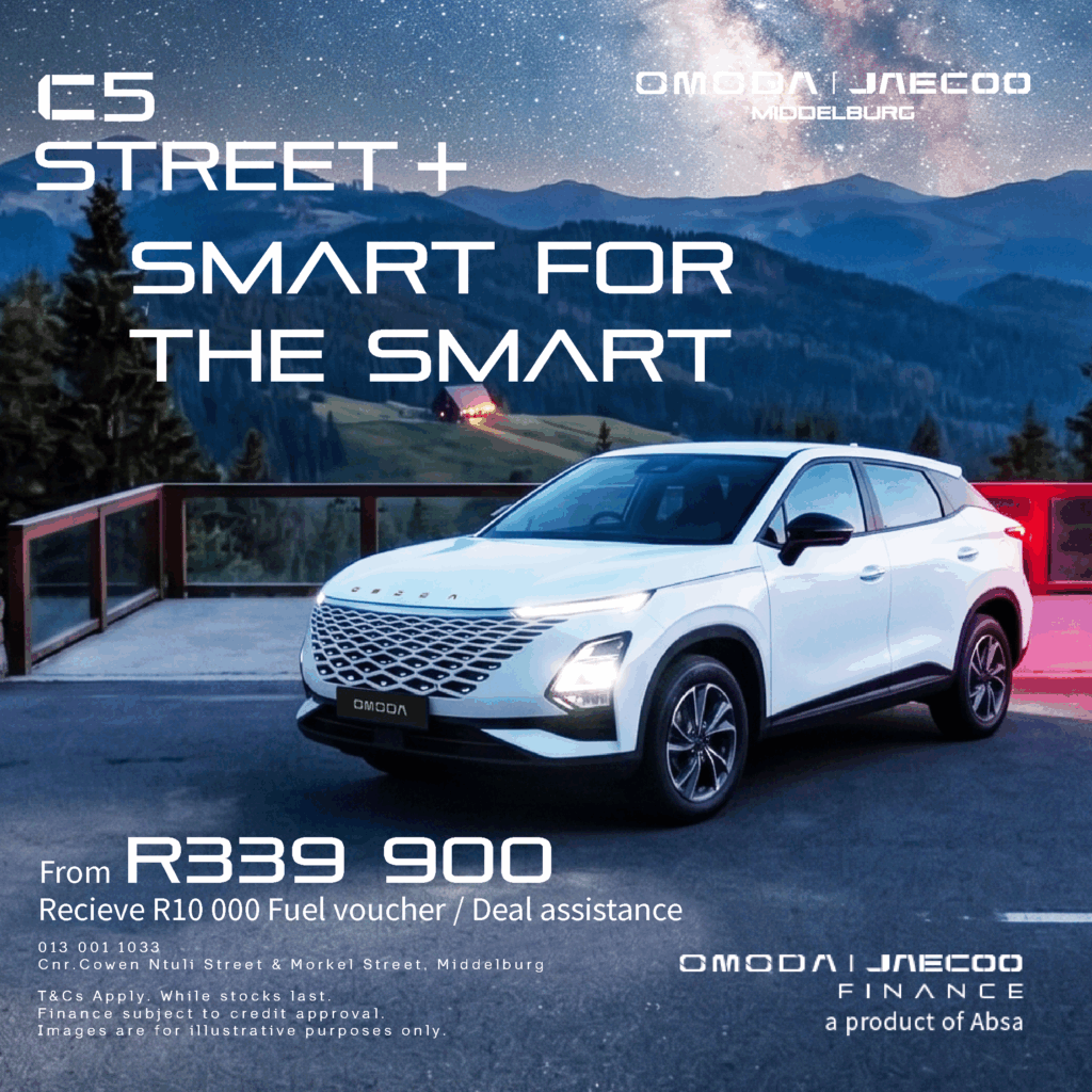 Omoda C5 Street Plus from Eastvaal Motors