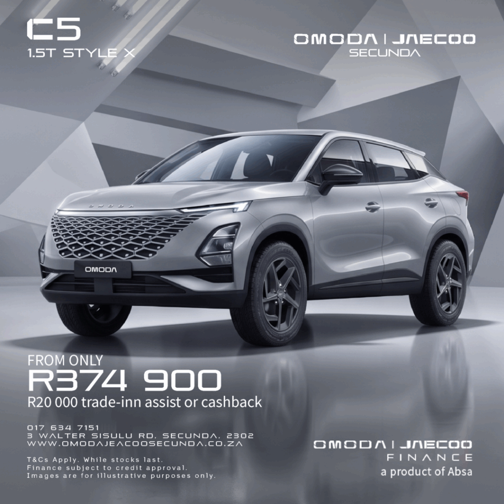 Omoda C5 1.5T Style X from Eastvaal Motors