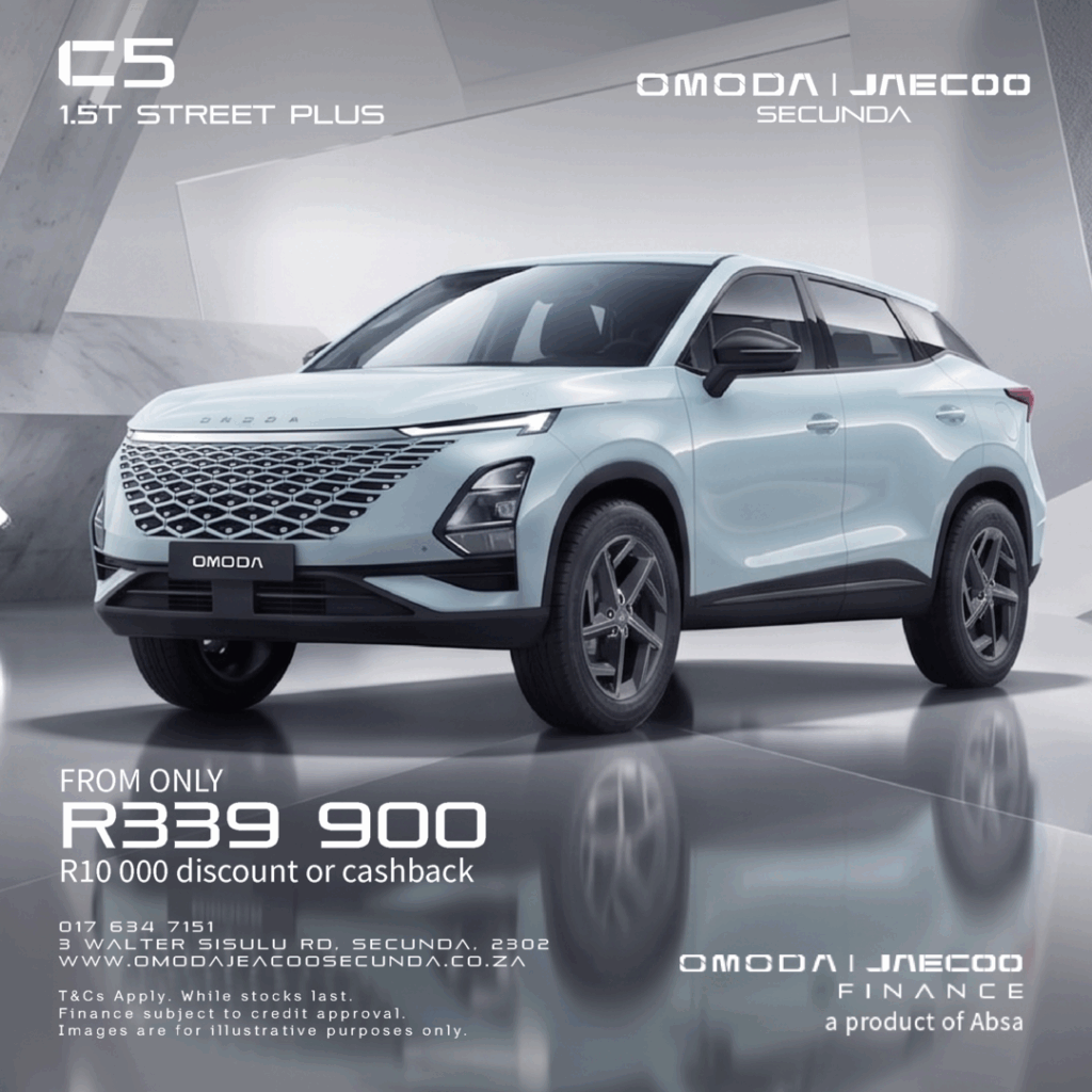 Omoda C5 1.5T Street Plus from Eastvaal Motors