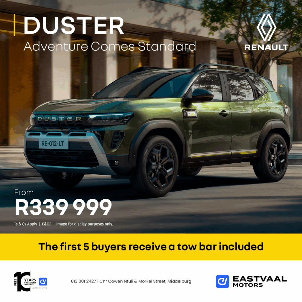 Renault Duster from Eastvaal Motors