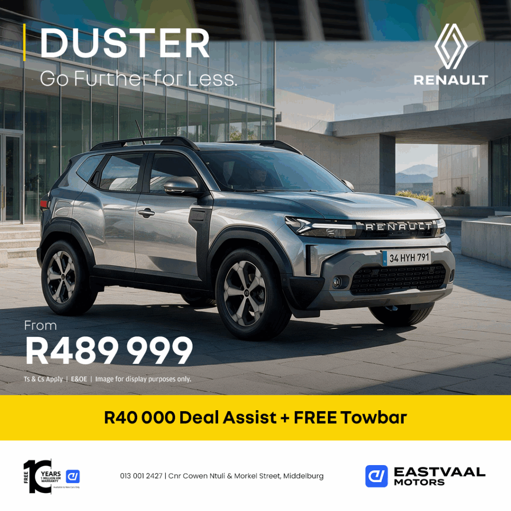 Renault Duster from Eastvaal Motors