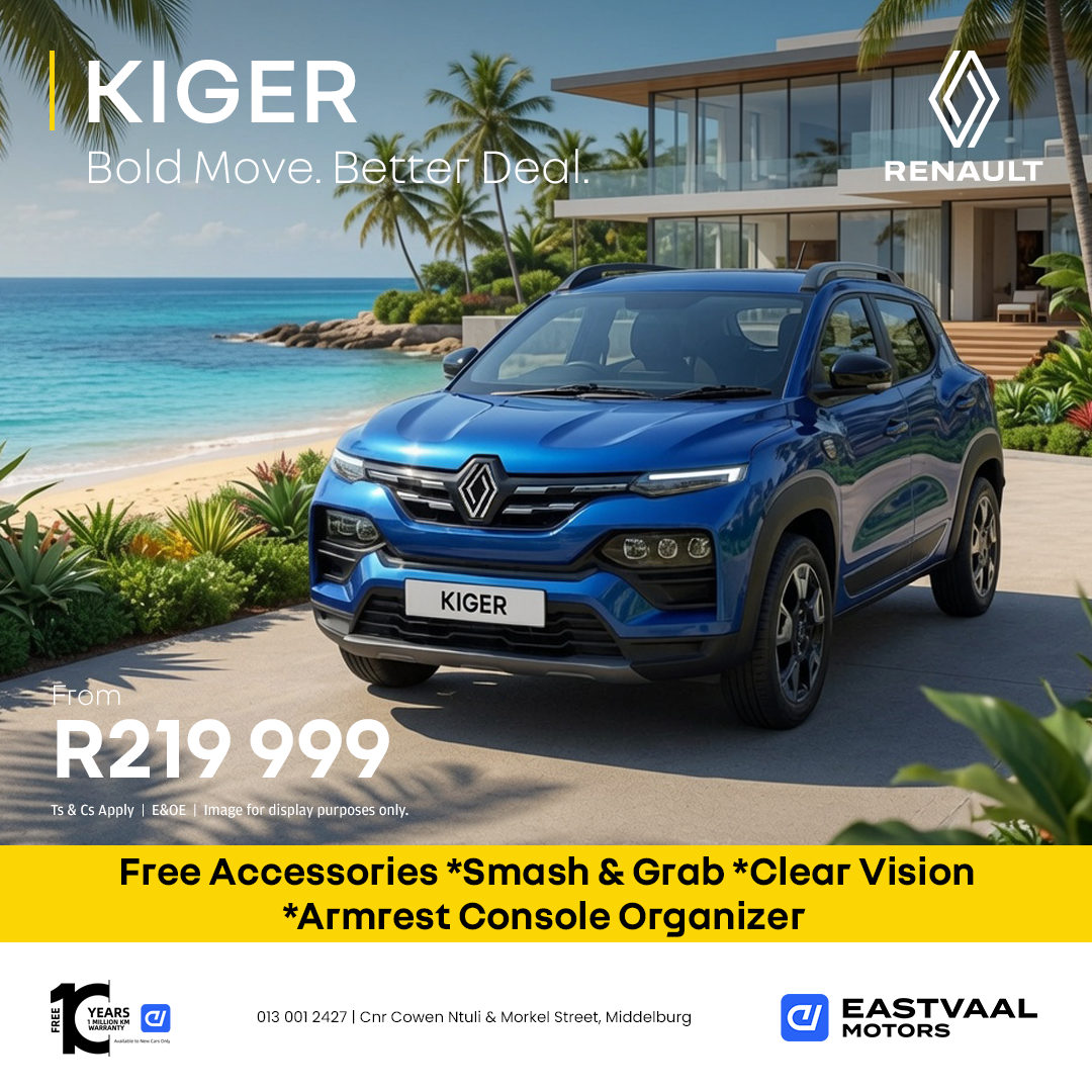 Renault Kiger from Eastvaal Middelburg Renault
