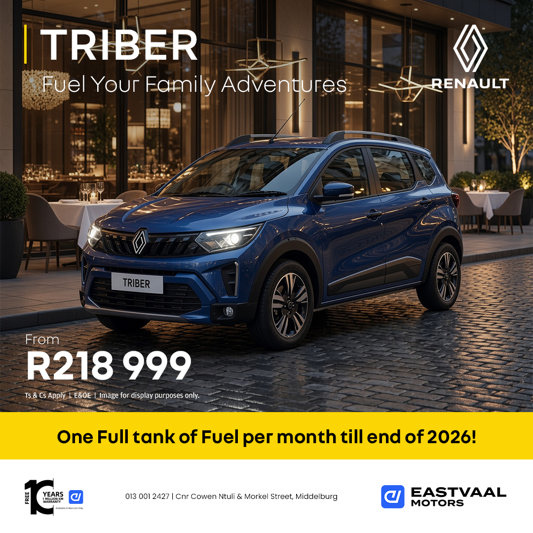 Renault Triber from Eastvaal Middelburg Renault