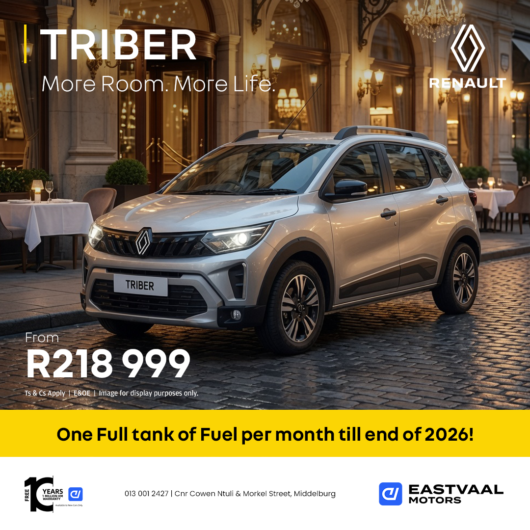 Renault Triber from Eastvaal Middelburg Renault