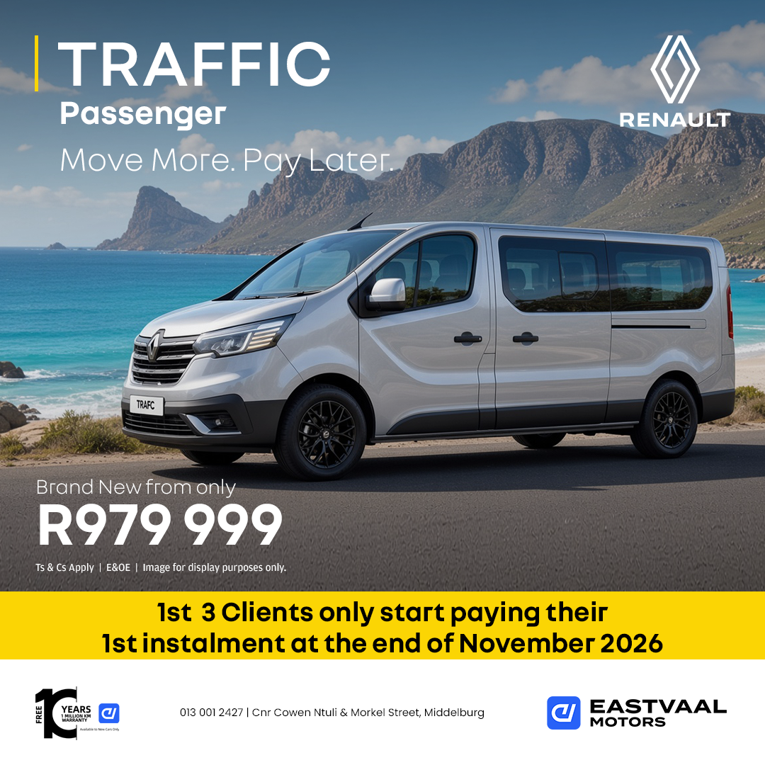 Renault Traffic Passenger from Eastvaal Middelburg Renault