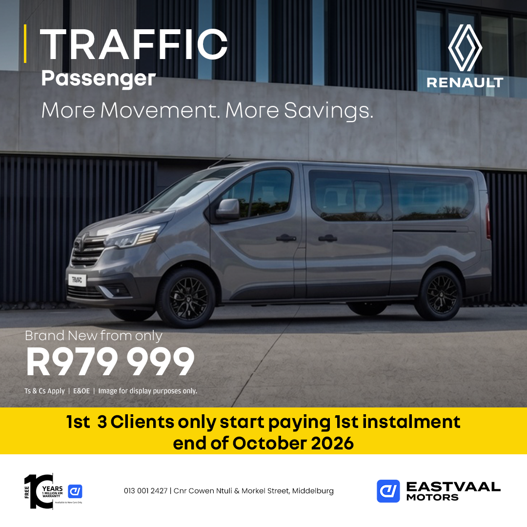 Renault Traffic from Eastvaal Middelburg Renault