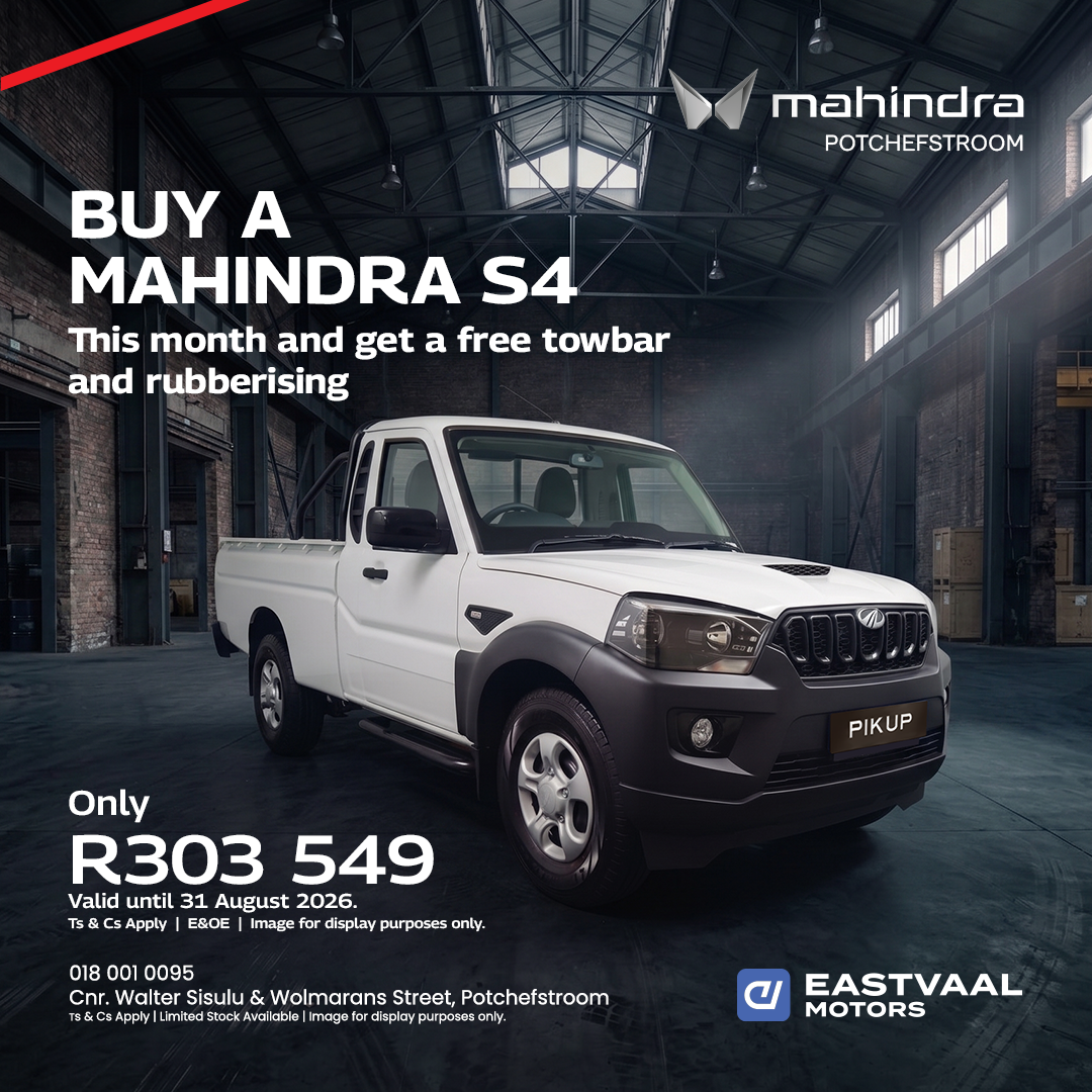 Pik Up S4 from Mahindra Potchefstroom