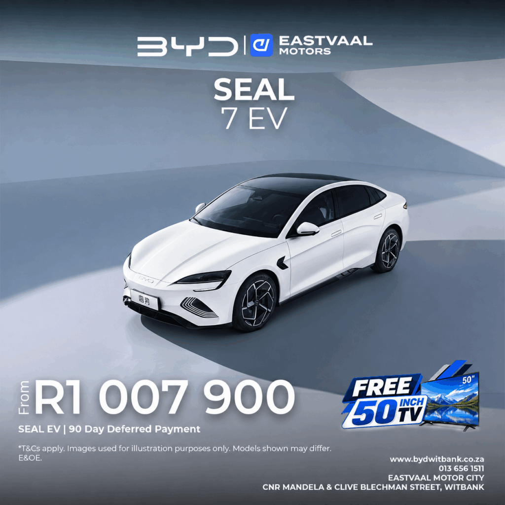 BYD Seal 7 EV from Eastvaal Motors
