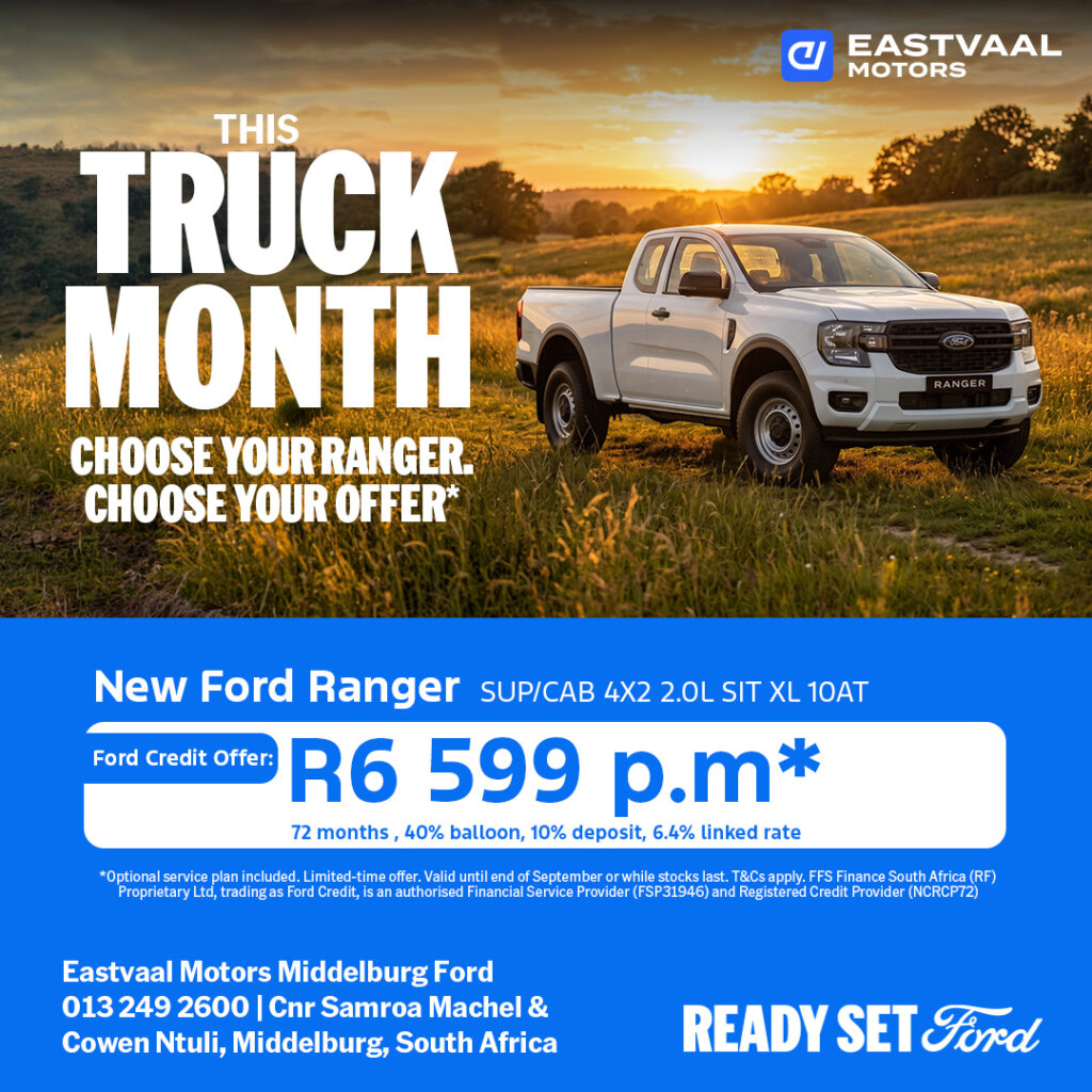 Ford Ranger SUP/CAB 4X2 2.0L SIT XL 10AT from Eastvaal Motors