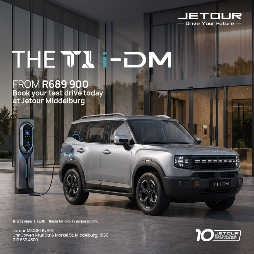 THE Jetour T1I-DM from Eastvaal Motors