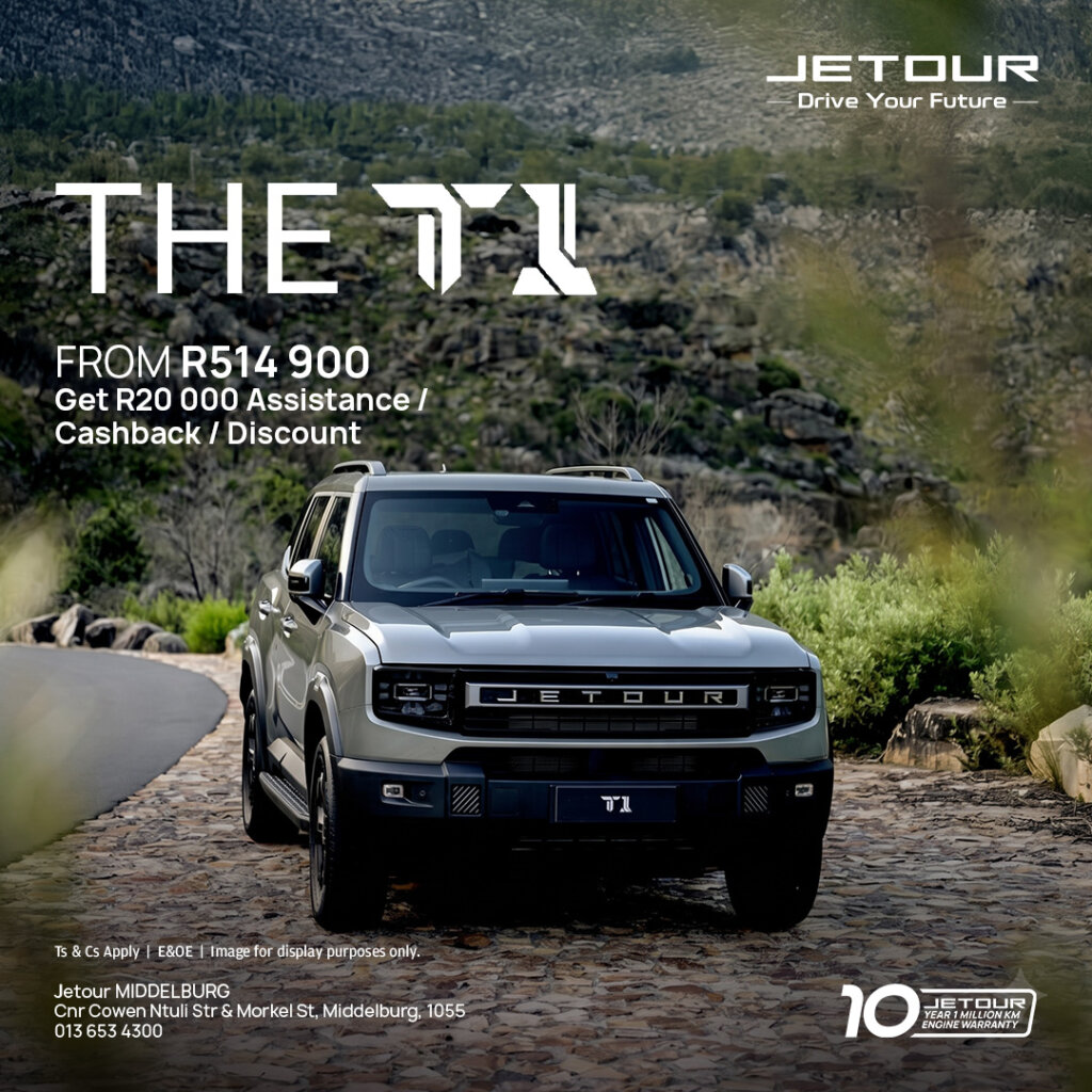 The Jetour T1 from Eastvaal Motors