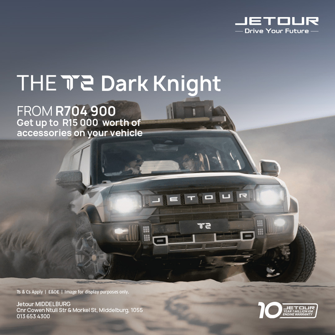The Jetour T2 Dark Knight from Jetour Middelburg