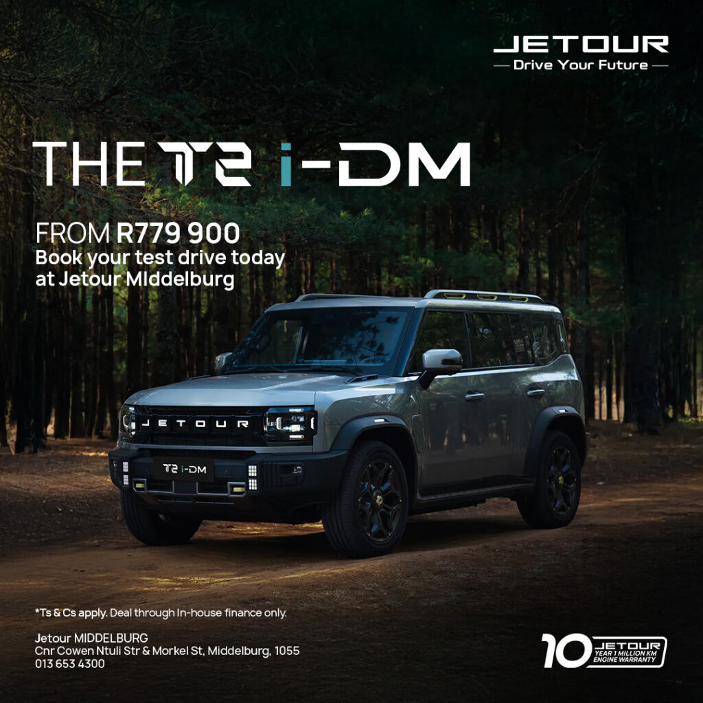 The Jetour T2 I-DM from Eastvaal Motors