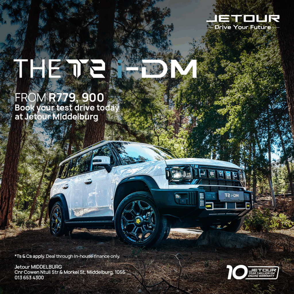 Jetour T2 i-DM from Eastvaal Motors