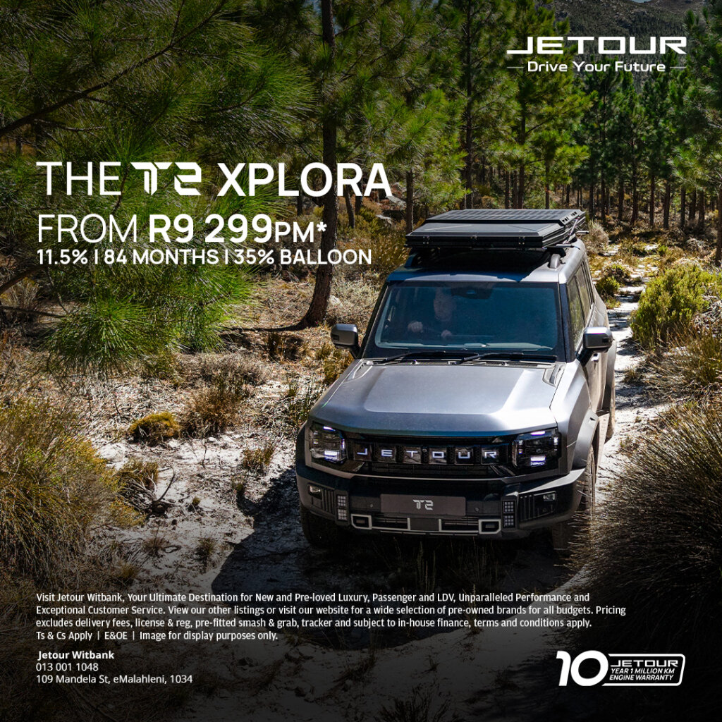 Jetour T2 Xplora from Eastvaal Motors