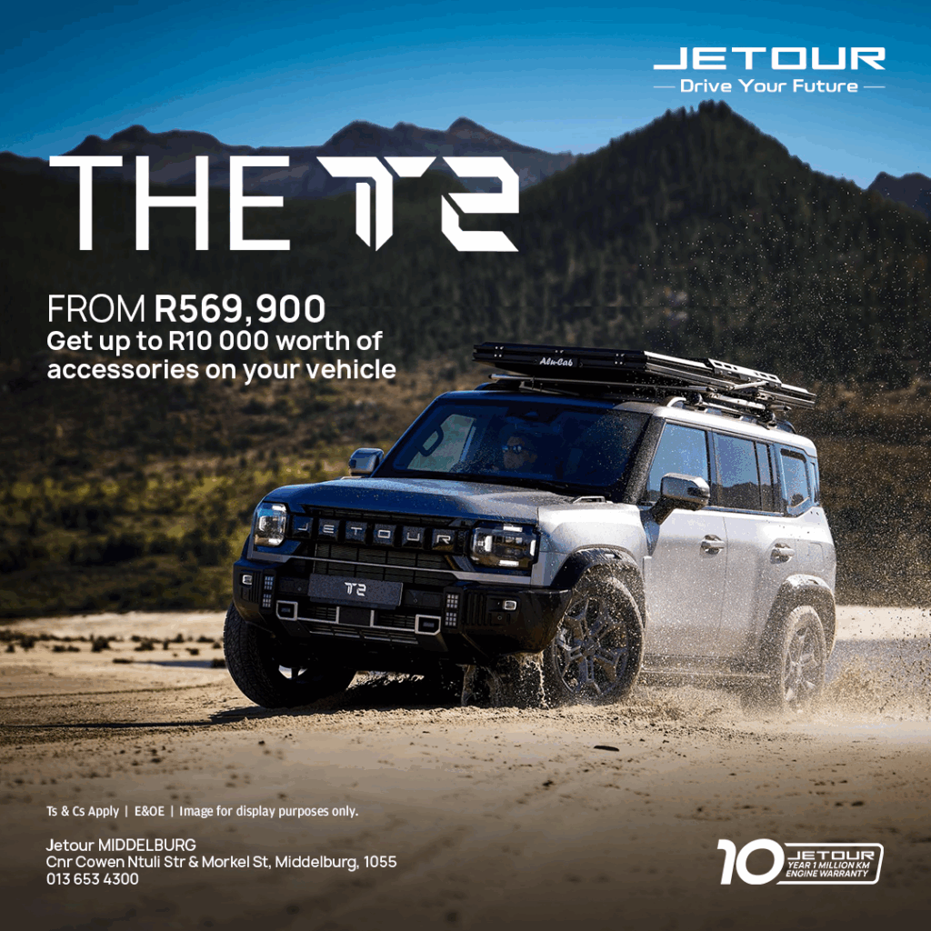 Jetour T2 from Eastvaal Motors
