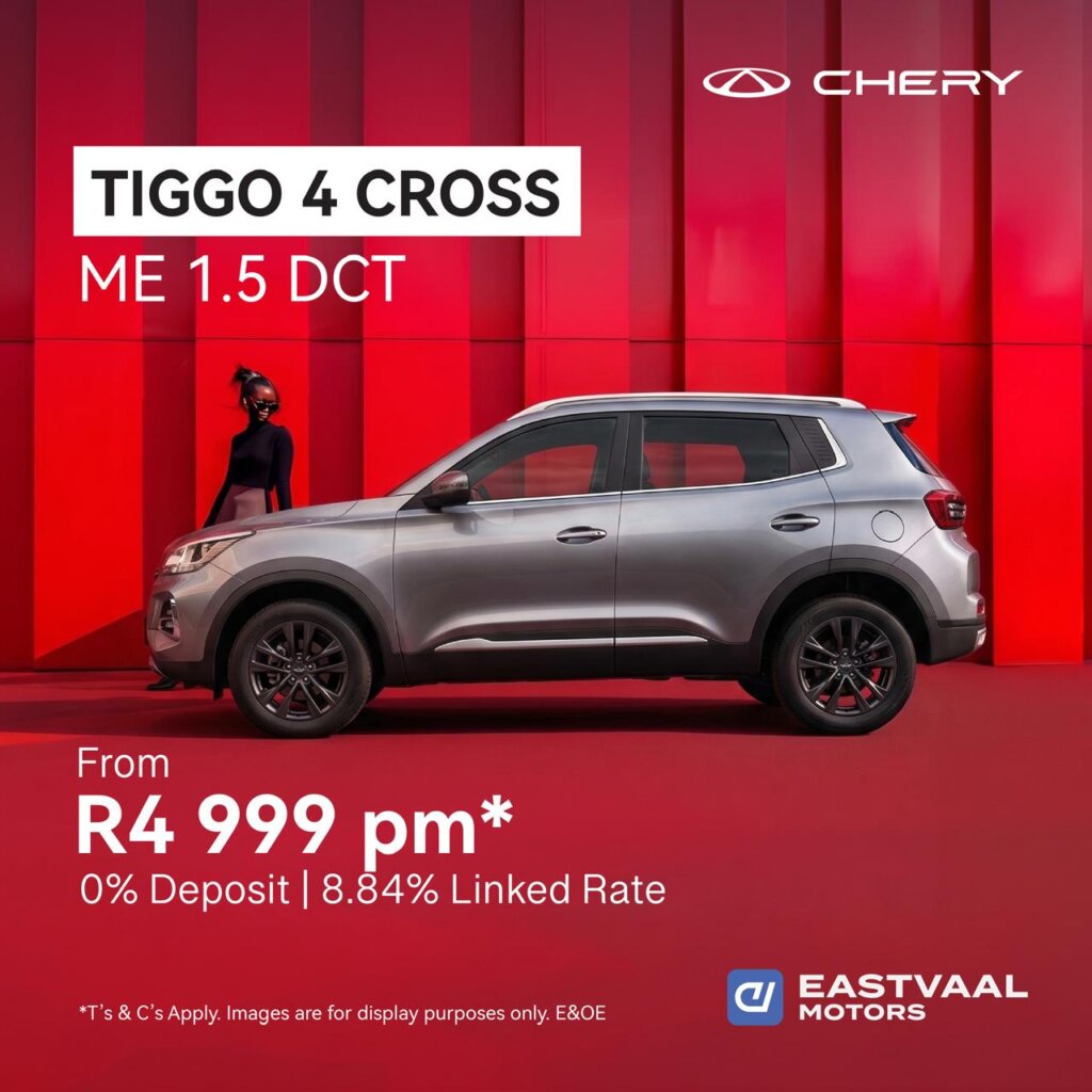 Chery Tiggo 4 Cross ME 1.5 DCT from Eastvaal Motors