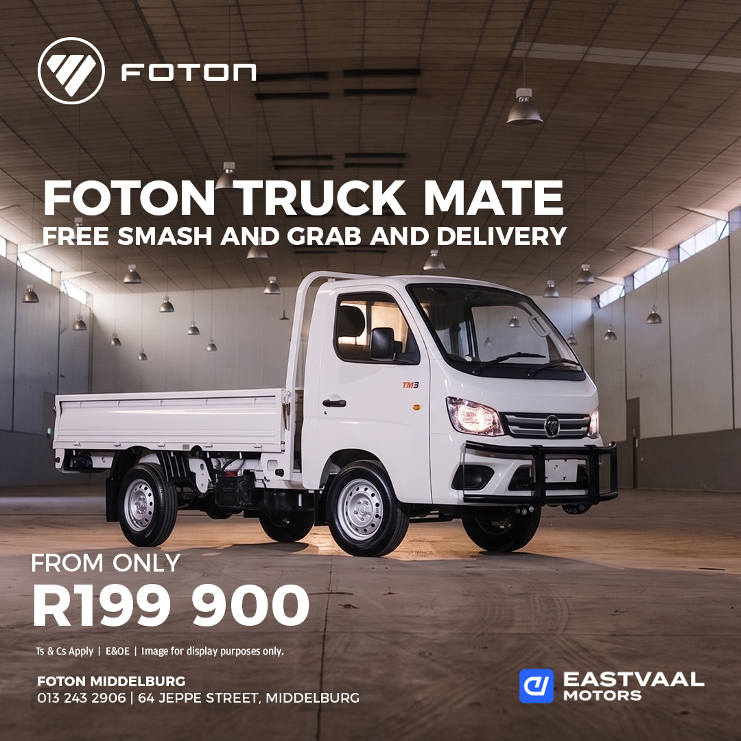 Foton Truckmate from Eastvaal Middelburg Foton