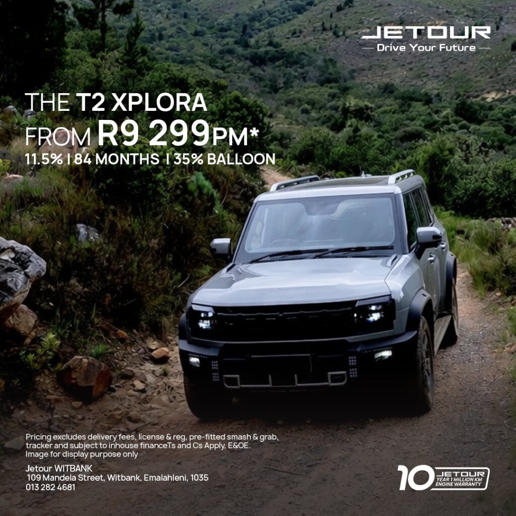 Jetour T2 Xplora from Eastvaal Motors