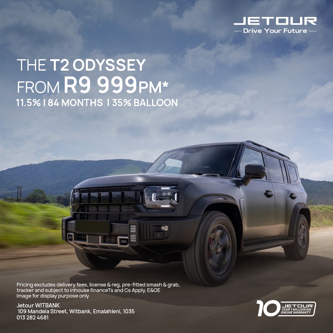 Jetour T2 Odyssey from Jetour Witbank