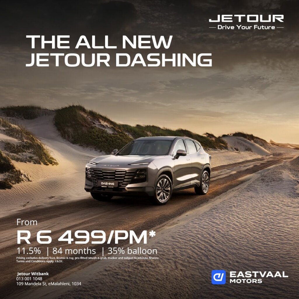 The All New Jetour Dashing from Eastvaal Motors