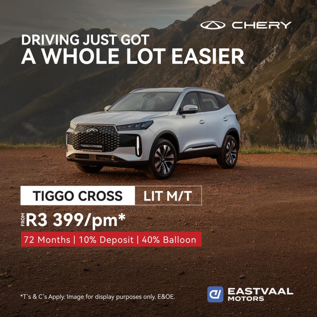 Chery Tiggo Cross LIT M/T from Eastvaal Motors