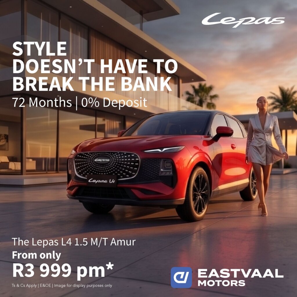 Lepas L4 Amur from Eastvaal Motors