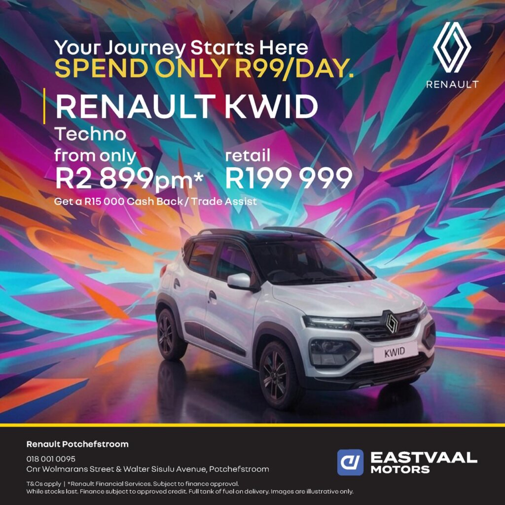Renault Kwid Techno from Eastvaal Motors