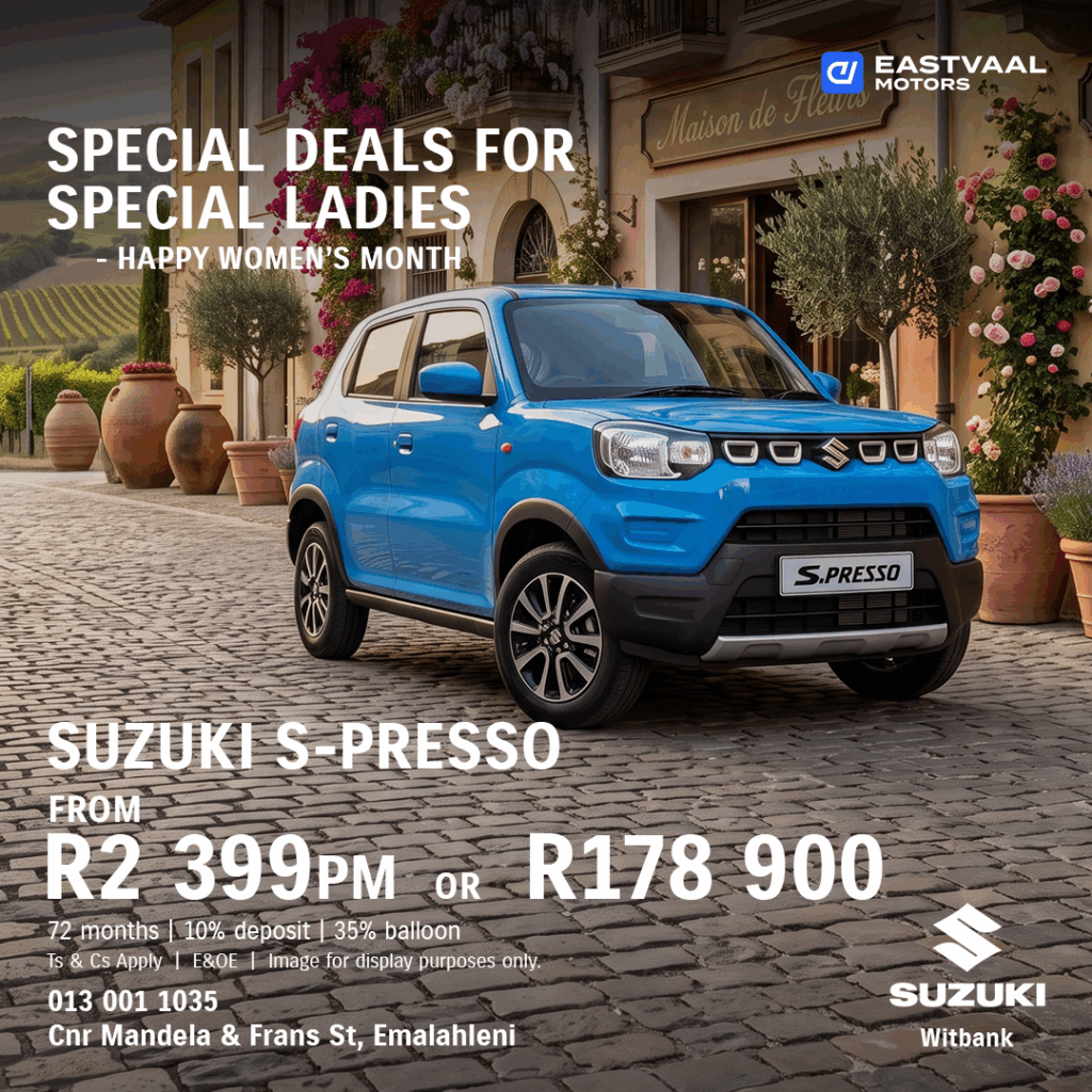 Suzuki S-Presso Womens Day Special from Eastvaal Motors